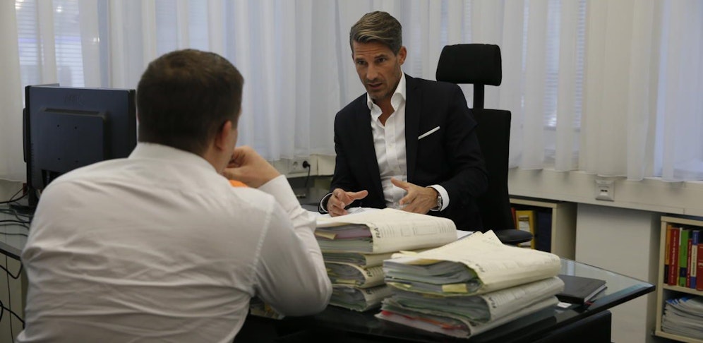 Der Wiener Stefan G. (42) kämpft nun gemeinsam mit seinem Anwalt Thomas Rast um das Sorgerecht.