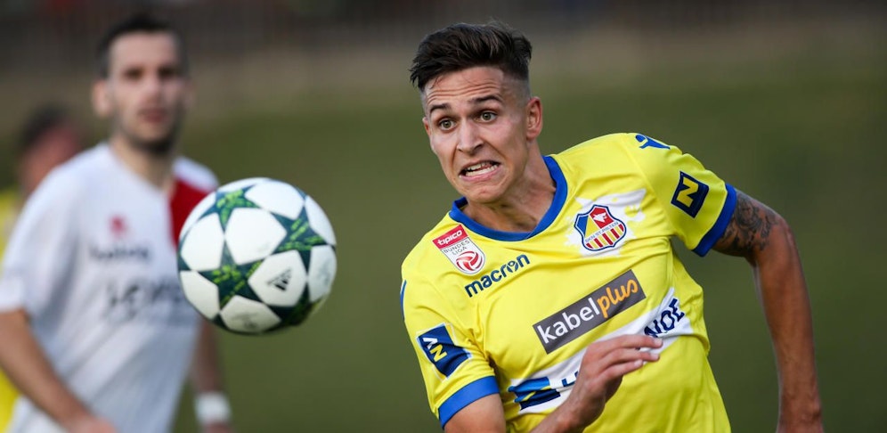 Sandro Ingolitsch ist einer von nur zwei Außenverteidigern beim SKN.