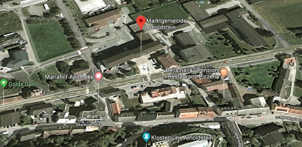 In der Marktgemeinde Arnoldstein kam es zu einer Bombendrohung.