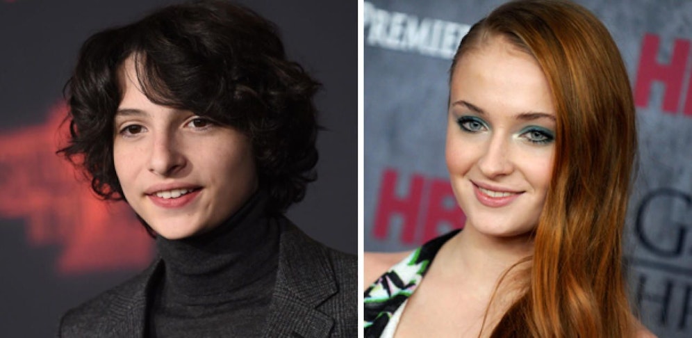 Finn Wolfhard (li.) und Sophie Turner