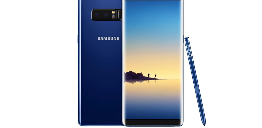 Ein Stift im Samsung-Gerät soll den Atemalkohol testen. Das Galaxy Note 8 kommt noch ohne aus.