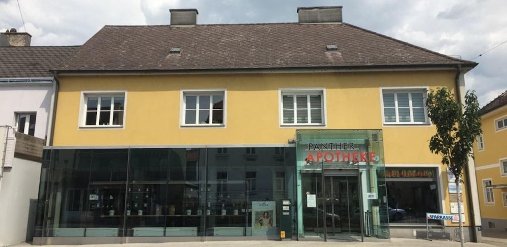 In die Panther-Apotheke wurde eingebrochen.