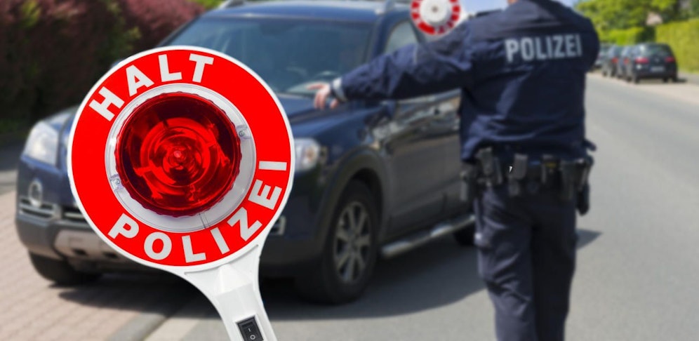 Die Polizei erwischte den Kennzeichen-Dieb, der keinen Führerschein besitzt.