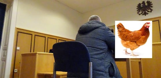 Der angeklagte Rumäne