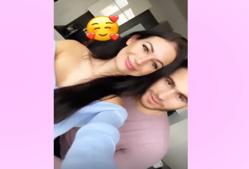 Kitzweger und Freundin Gerid sind zusammengezogen. 