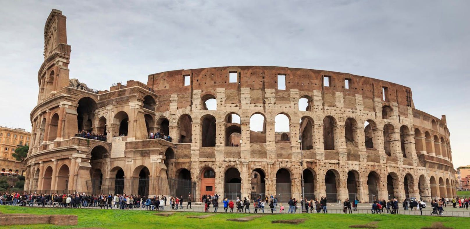 Das Kolosseum in Rom ist das meistbesuchte Monument Italiens.