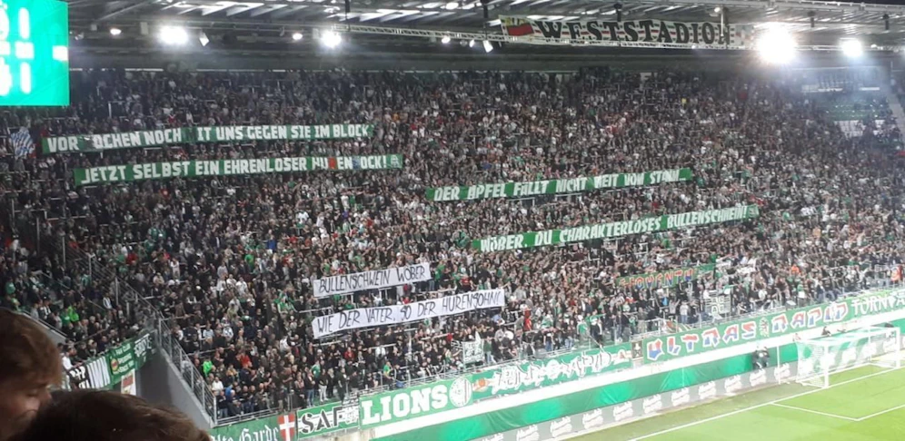 Rapid-Fans schimpfen ihren ehemaligen Liebling