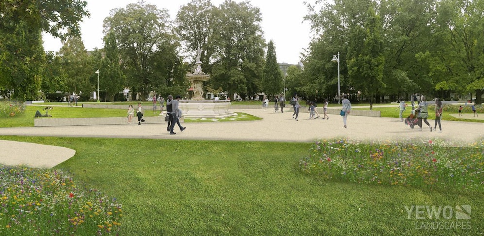 So soll der neue Hessenpark aussehen. Wann er umgebaut werden soll, bleibt unsicher.