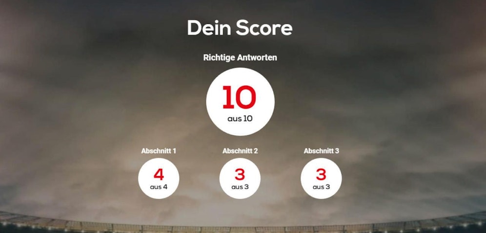 Unser Score beim Schiri-Quiz! Knackst auch du die 10 Punkte?
