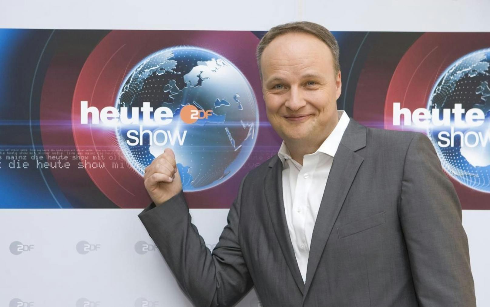 Bogen dieses Mal überspannt? Anchorman Oliver Welke produziert mit Kollegen seit 2009 Satire in der &quot;ZDF heute-show&quot;. 