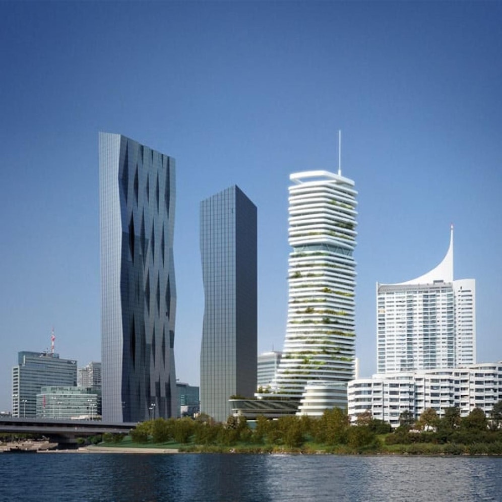 Baustart für Wohnhochturm "Danube Flats" wurde für April angekündigt. (c) A01 Architects