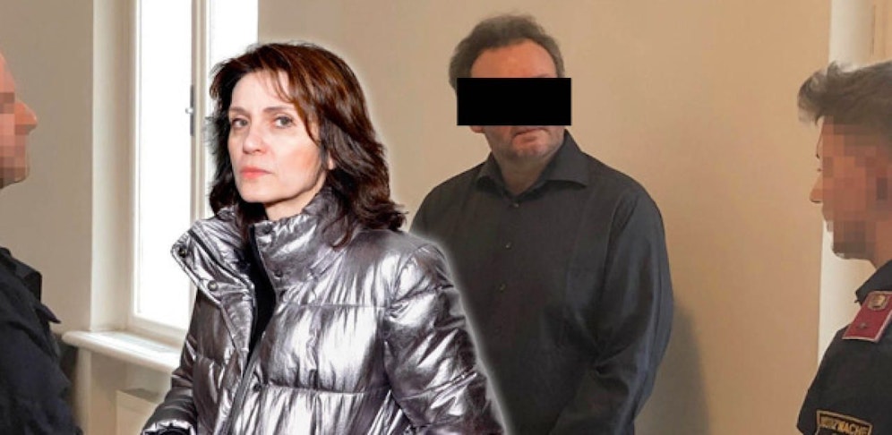 Anwältin Astrid Wagner und der angeklagte Hundezüchter