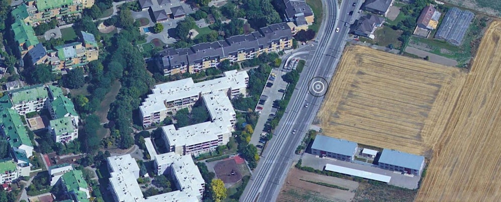 Der Unfall ereignete sich in der Hausfeldstraße in Donaustadt.