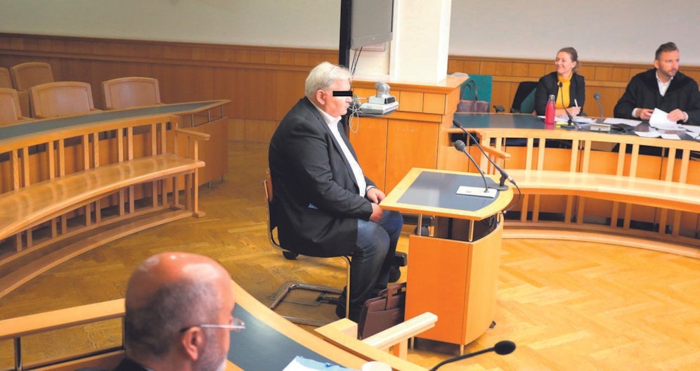 Der Angeklagte Tomasz S. (60).