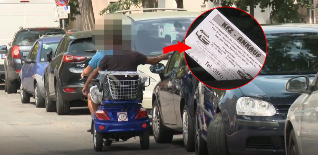 Heute.at - Video zeigt: So arbeiten die Autokarterl-Nervtöter