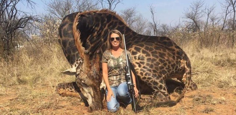 Tess ist stolz auf ihr "Hobby". 