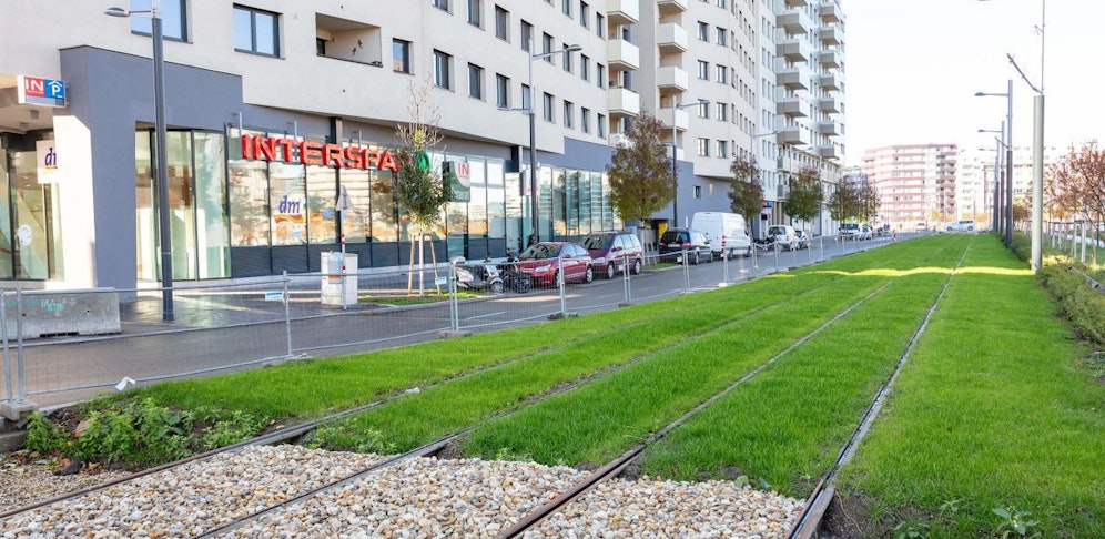Zwei neue Haltestellen und neue Umkehrschleife in der Absberggasse