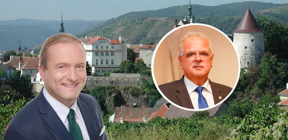 Höhrhan (li.) wundert sich über Reschs (re.) Kandidatur auf der NR-Liste. 