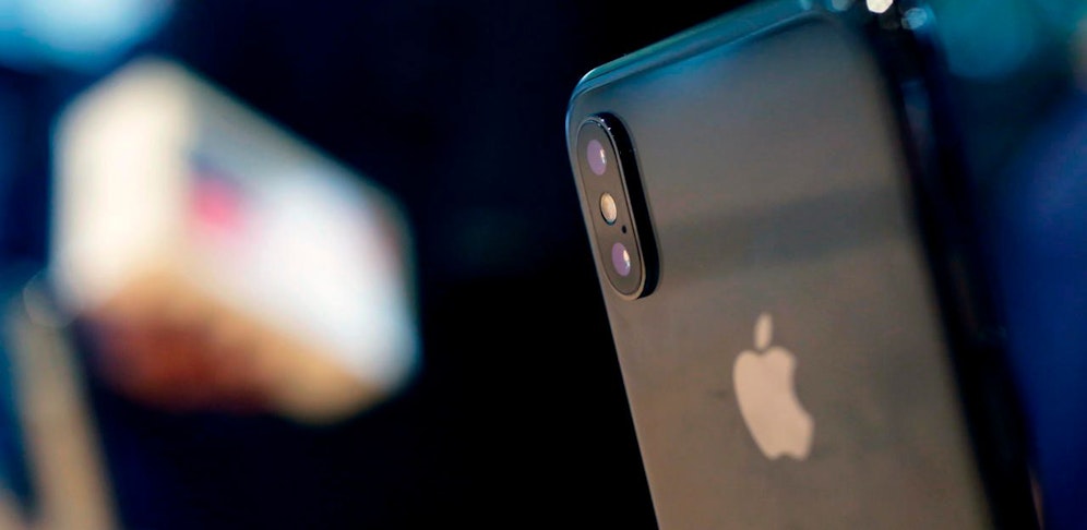 Ein Apple iPhone X.