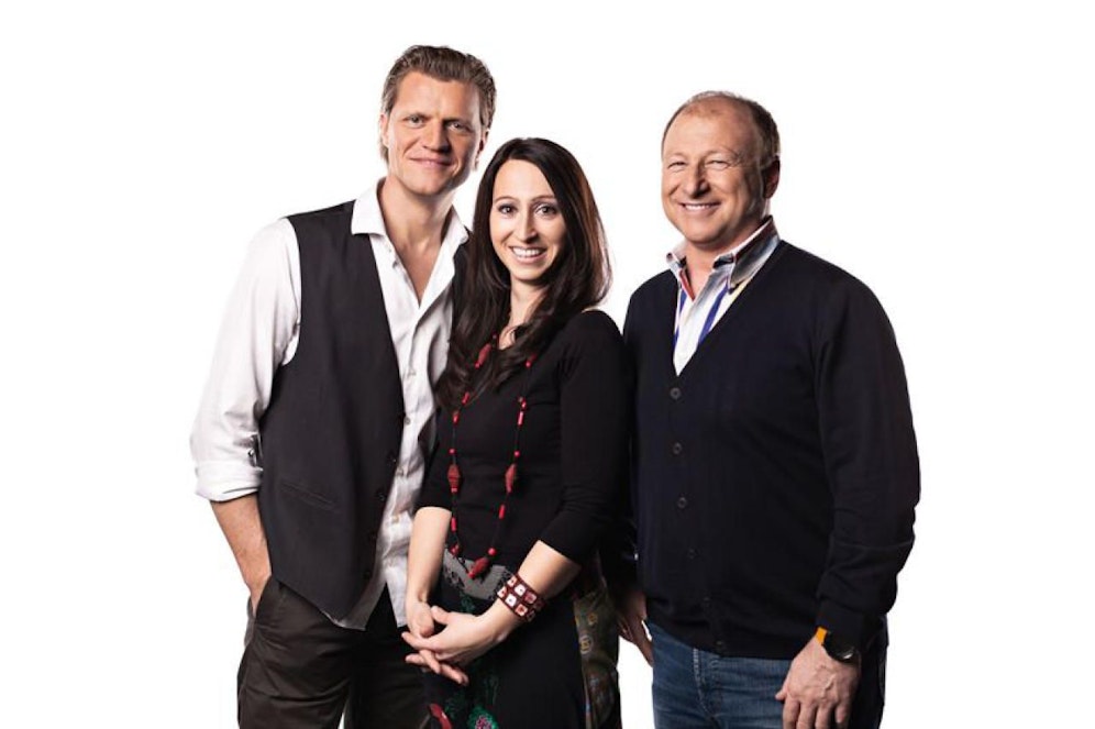 Gery Seidl, Lydia Prenner-Kasper und Harry Prünster