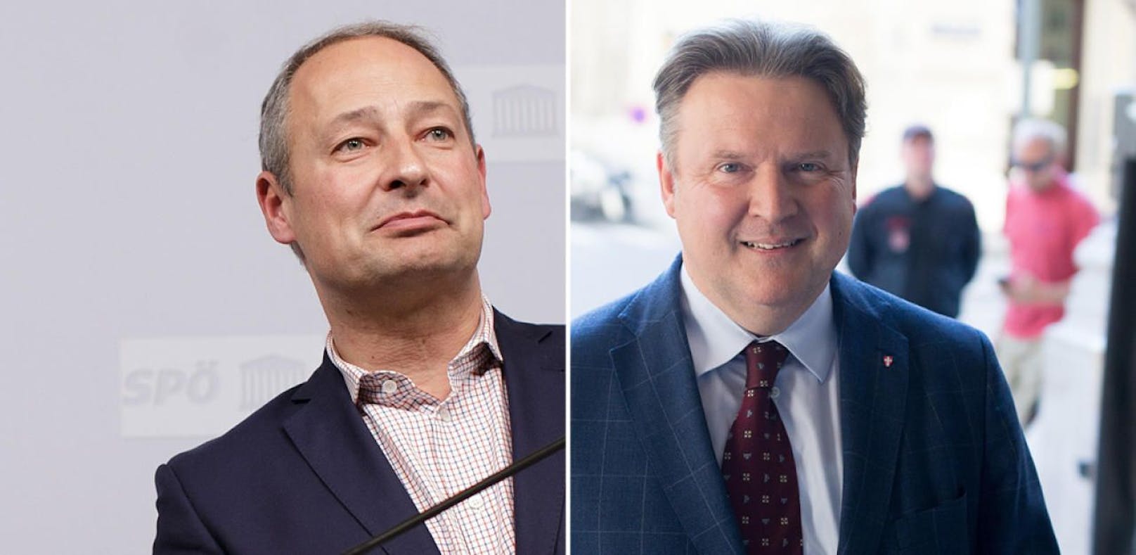 Andreas Schieder und Michael Ludwig wollen Häupl als Wiener Bürgermeister beerben.