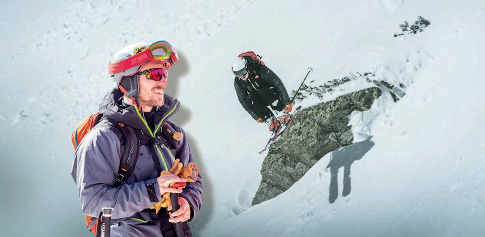 Marcel Hirscher beim Powdern in Saalbach.