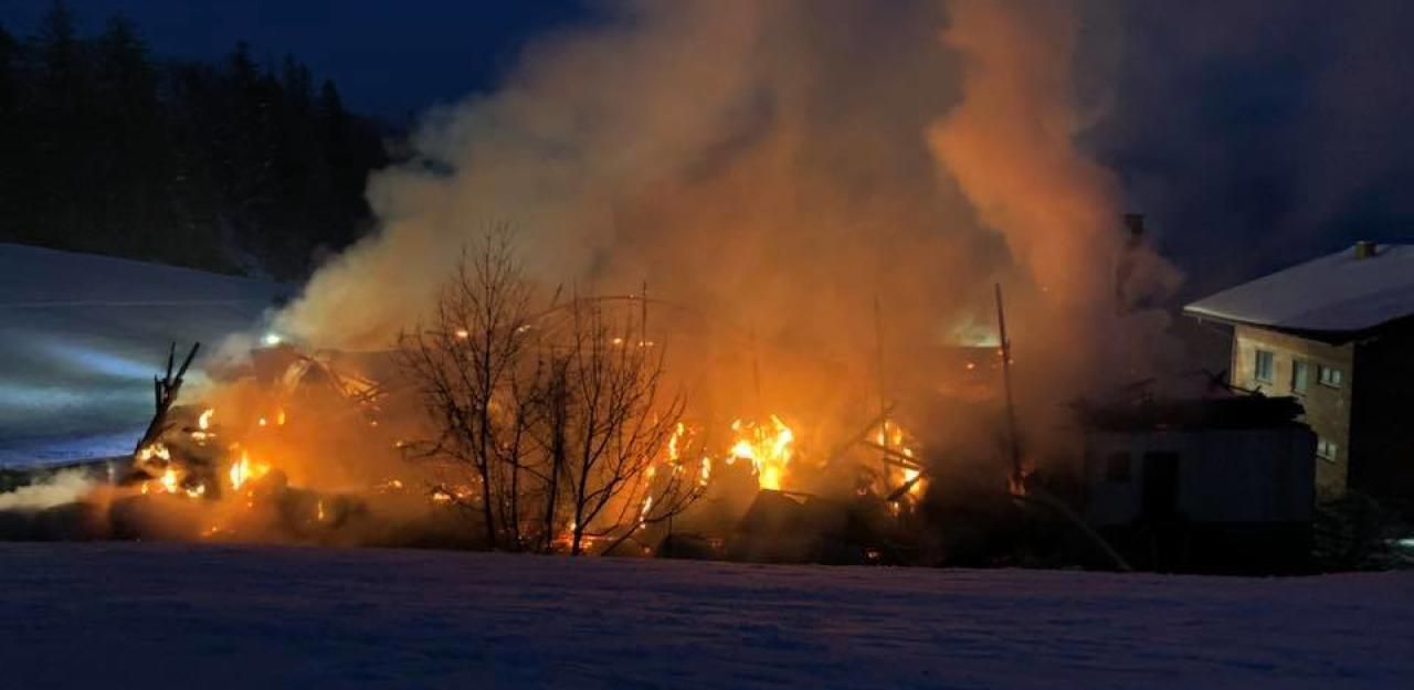 Heute.at - 20 Rinder gerettet: Feuer auf Bauernhof