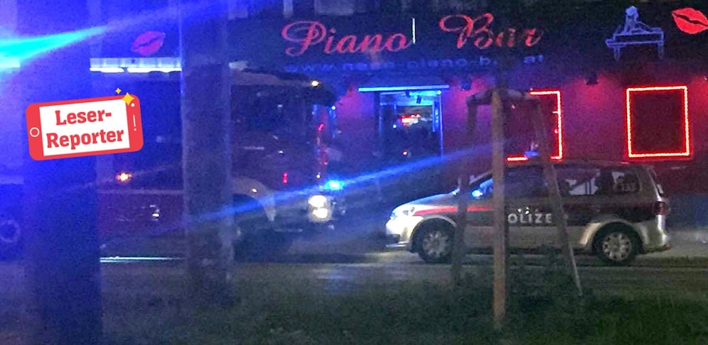 In der Nacht auf Mittwoch fing ein Deckenventilator in der "Piano Bar" Feuer.