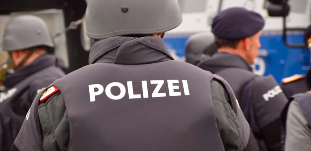 Cobra-Einsatz in Bruck an der Leitha am Samstagabend.
