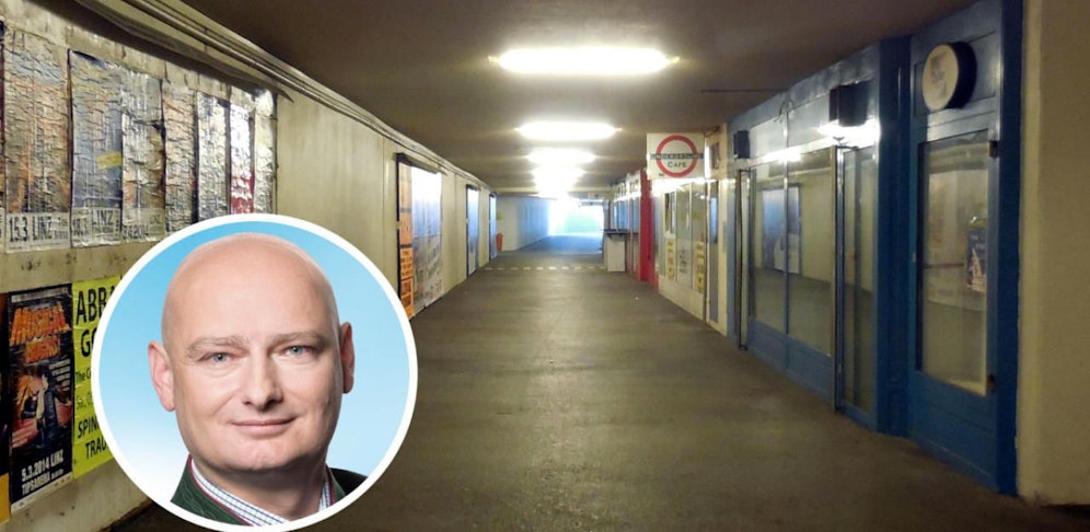 FPÖ-Stadtrat Markus Hein will die Hinsenkamp-Unterführung sicherer machen.
