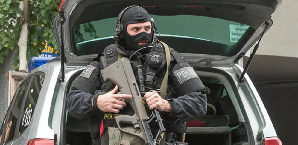 Wiener Spezialeinheit Wega rückte aus. (Symbolbild)