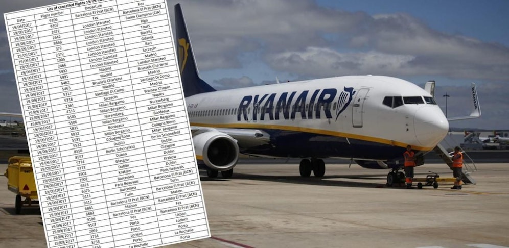 Diese Flüge streicht Ryanair 