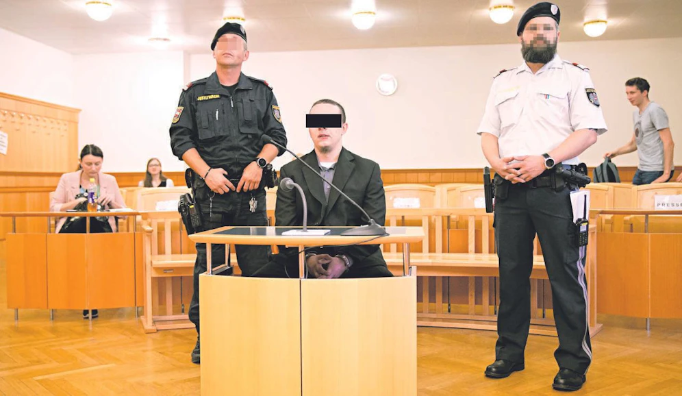 Der Angeklagte (22) zeigte vor Gericht Anflüge von Reue.