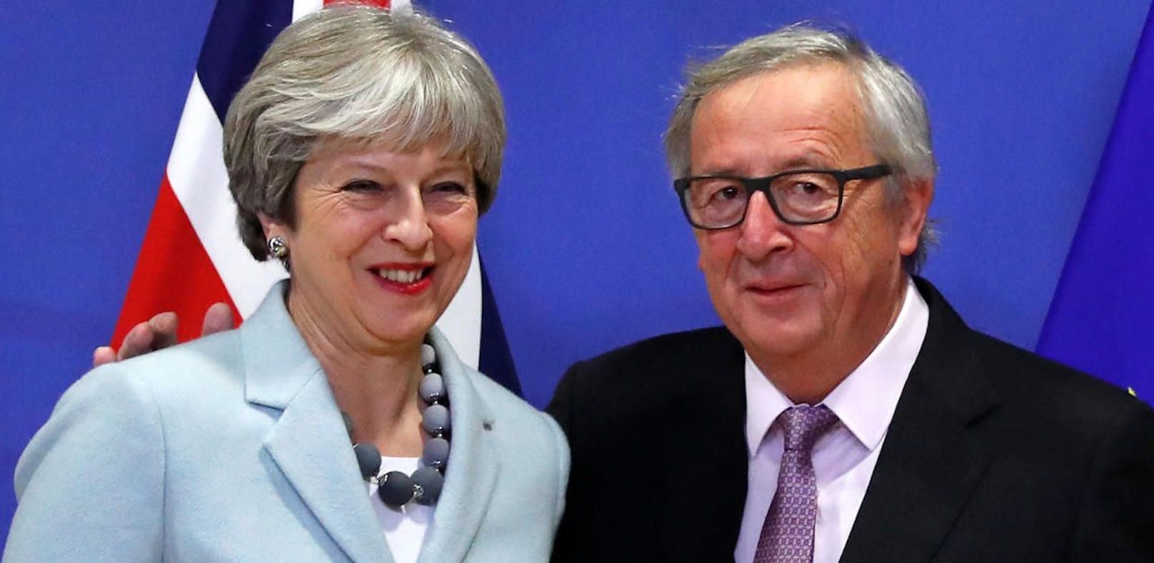May und Juncker erzielen Durchbruch beim Brexit