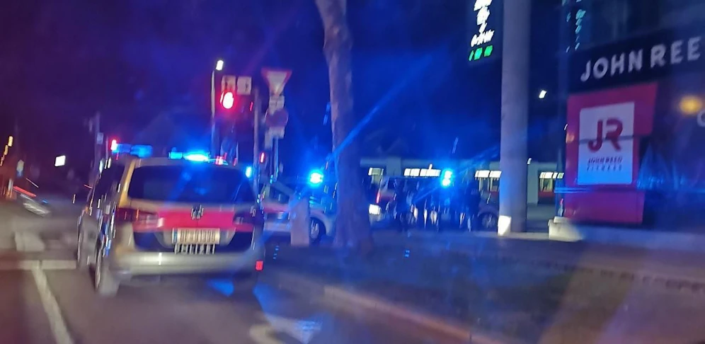 Die Polizei rückte mit einem Großaufgebot an.