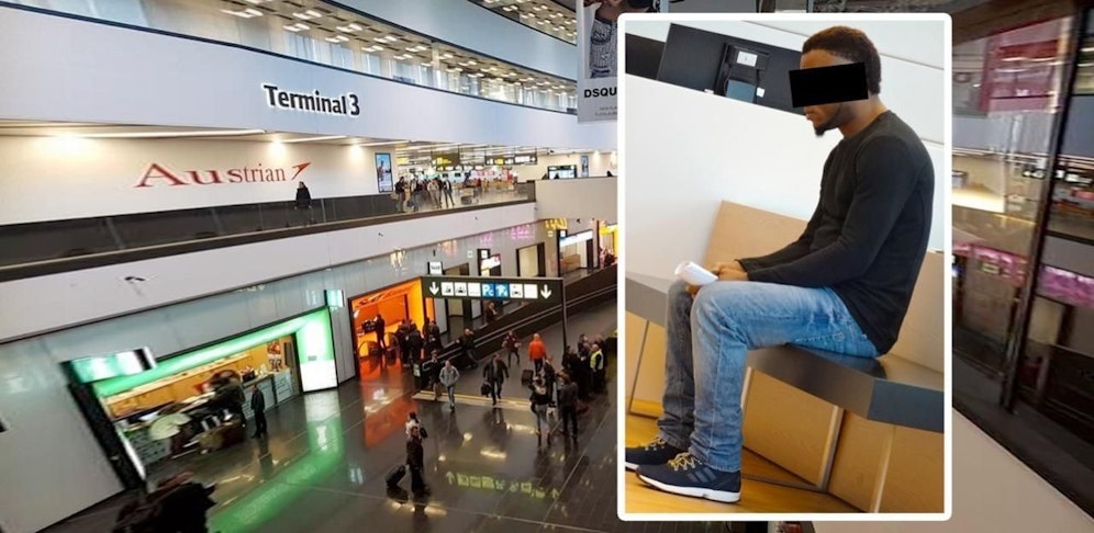 40-Jähriger flüchtete am Airport.