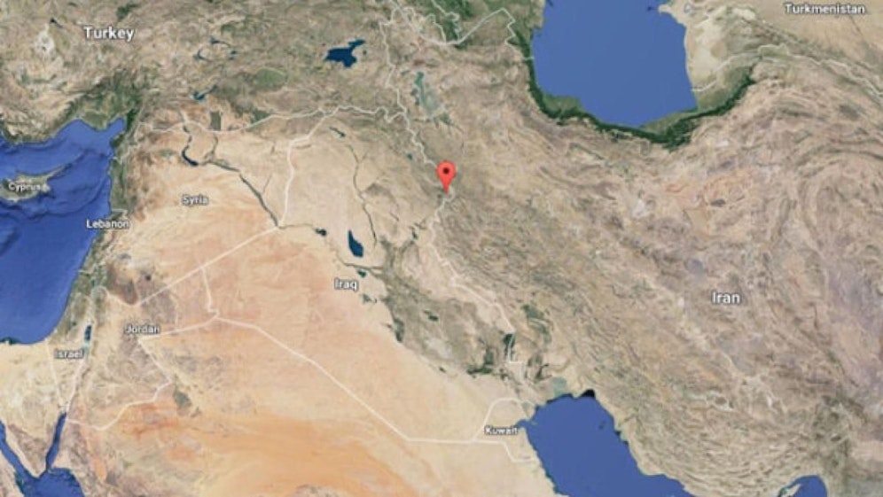 Zwischen dem Irak und dem Iran bebte die Erde.