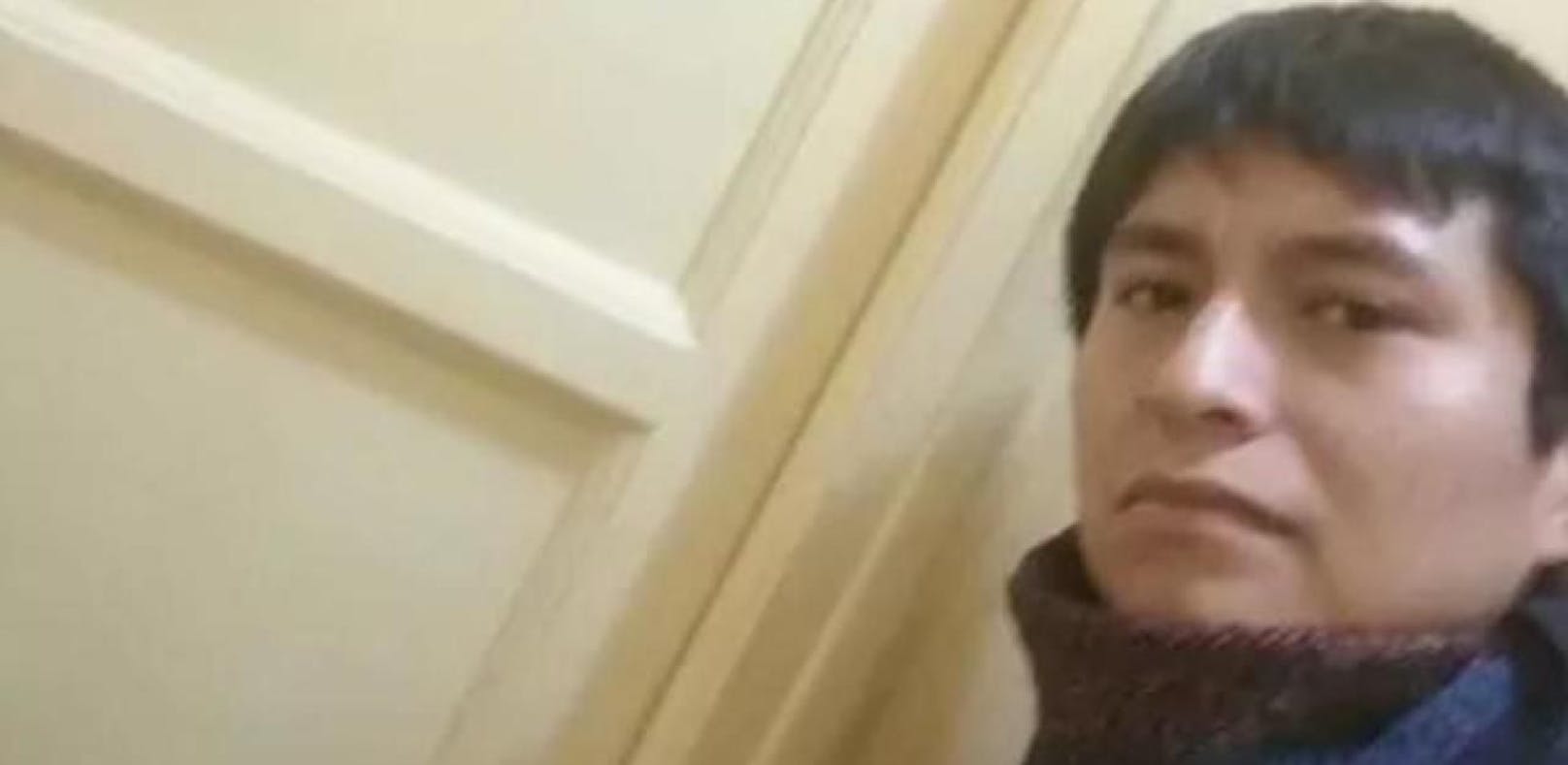 Luis Fernando Chuquispuma aus Madrid verlor am 14. März seinen Vater an Covid-19. Der 25-Jährige verbrachte 16 Stunden in der Wohnung mit der Leiche, bevor die Behörden sie abholten.