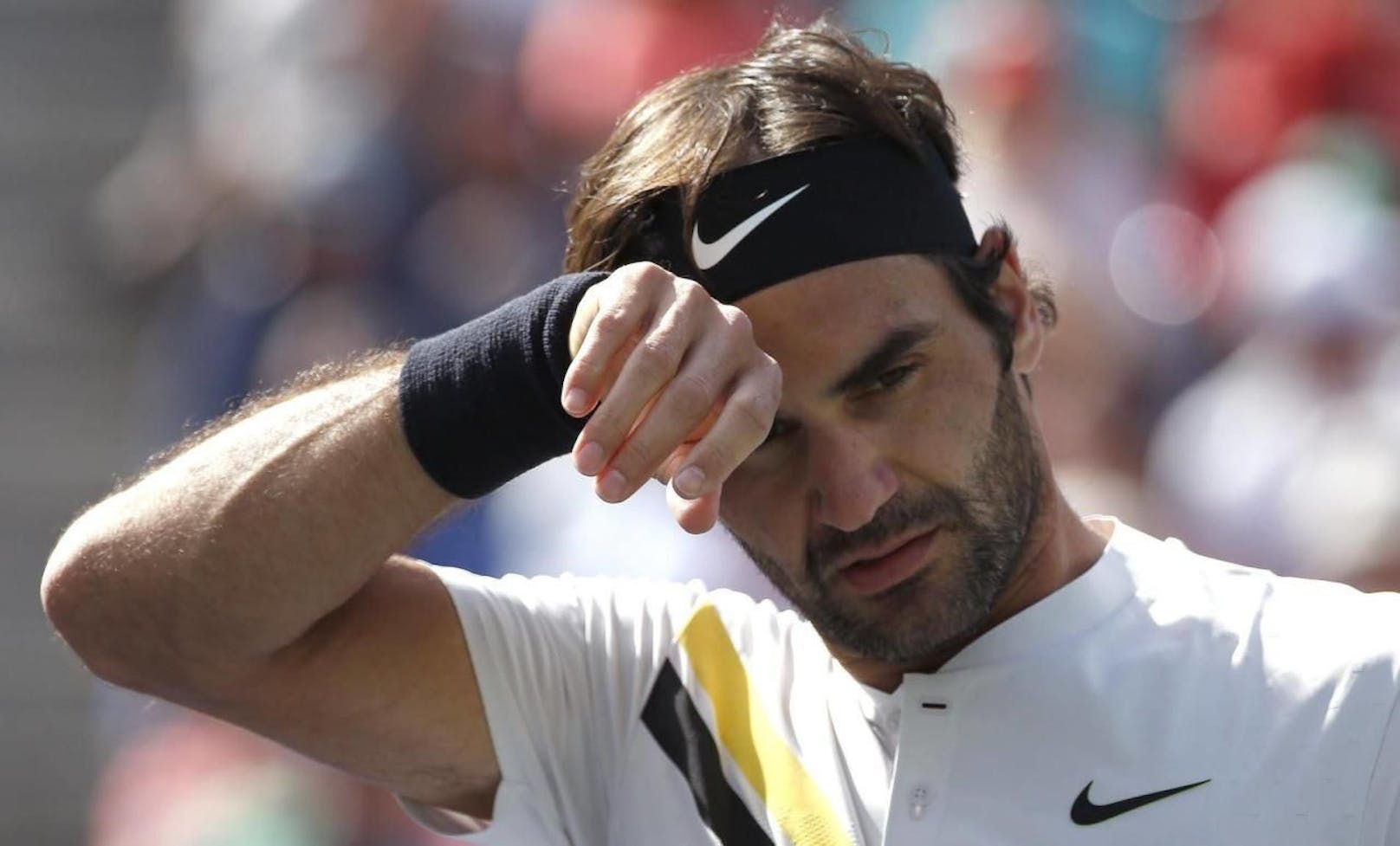 Roger Federer verlor in Indian Wells dem australischen Qualifikanten Thanasi Kokkinakis.