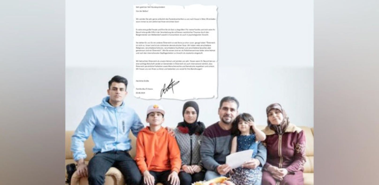 Muslimische Familie lud VdB ein: Aber zu kurzfristig