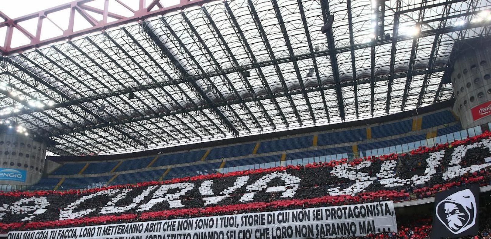 Das San Siro Stadion in Mailand steht vor dem Aus