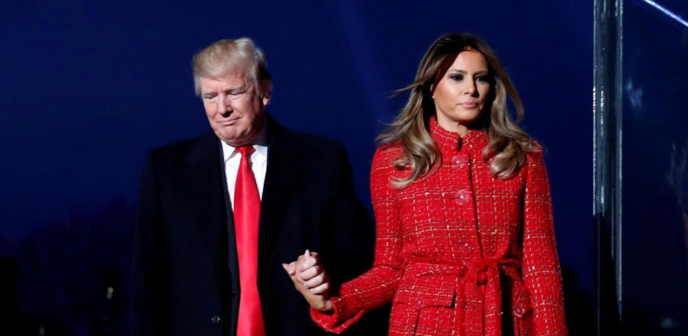 Donald und Melania Trump plagen Affären-Gerüchte.