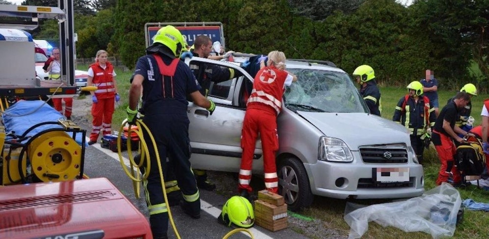 Tödlicher Unfall auf der B1 bei Amstetten. 