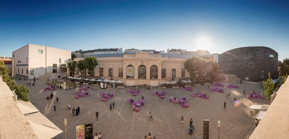 Frühlingserwachen im Wiener Museumsquartier. (c) MQW/Alexander Eugen Koller