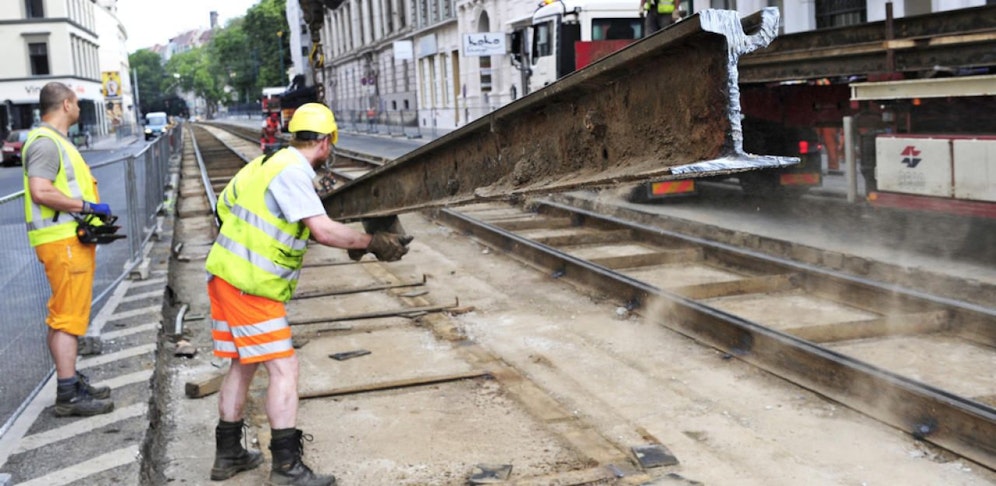 Wegen Arbeiten am Europaplatz und in der Jörgerstraße fahren Ersatzbusse auf den Linien 43, 52 und 60.