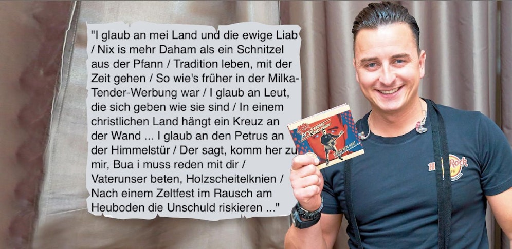 Diese Zeilen von Andreas Gabalier machen im Netz viel Lärm. 