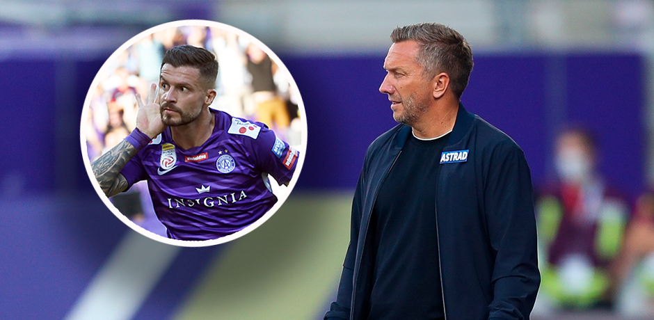 Marco Djuricin war nach seiner Auswechslung unzufrieden. 