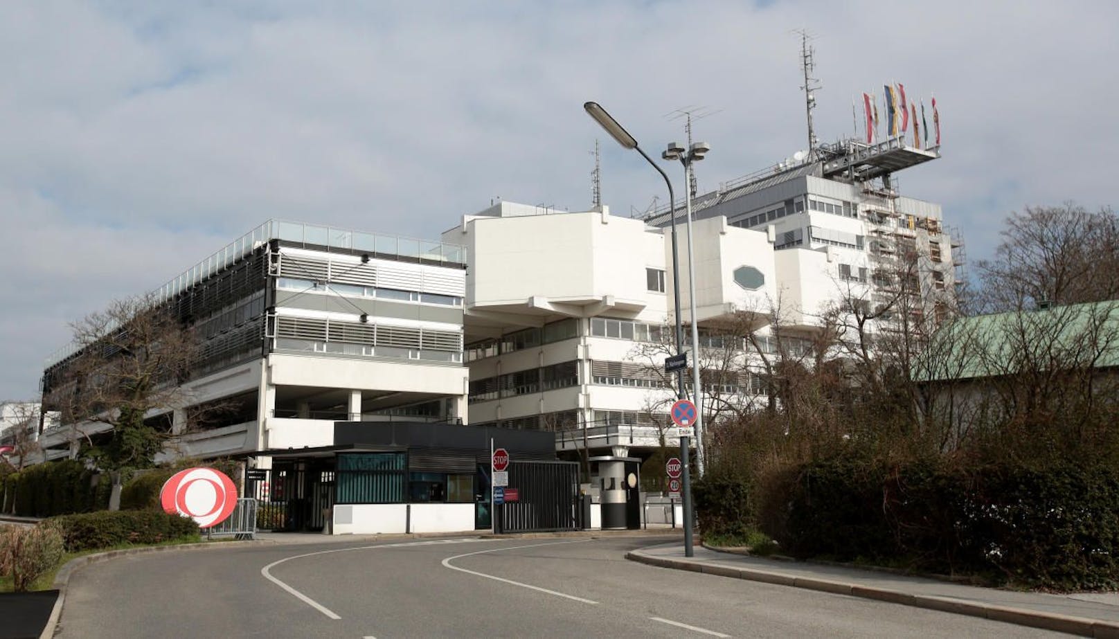 Das ORF-Zentrum am Küniglberg in Wien-Hietzing