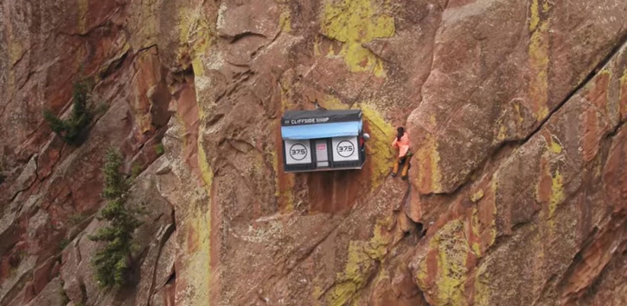 Heute.at - Wer hier shoppen will, muss 274 Meter klettern