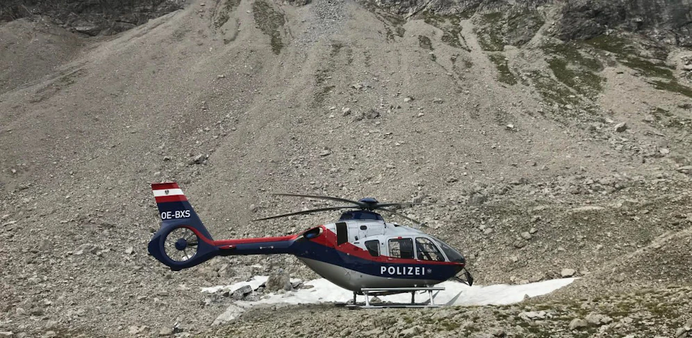 Die Leiche des Mannes musste mit dem Hubschrauber geborgen werden. 